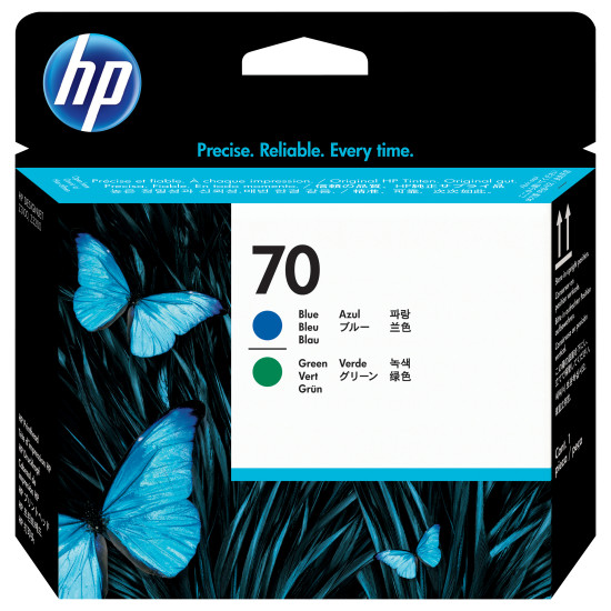 CABEZAL IMPRESION HP 70 C9408A AZUL Consumibles impresión de tinta