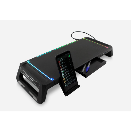 ELEVADOR SOPORTE MONITOR DEEP GAMING CON Elevadores monitor