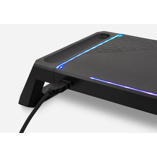 ELEVADOR SOPORTE MONITOR DEEP GAMING CON Elevadores monitor