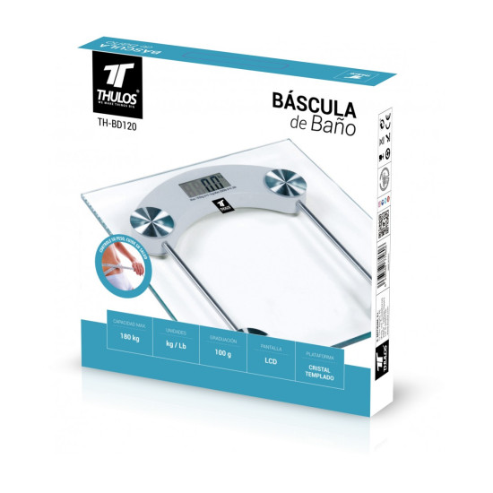 BASCULA BAÑO THULOS TH - BD120 CARGA MAXIMA Básculas personales BASCULA BAÑO THULOS TH - BD120 CARGA MAXIMA Básculas personales