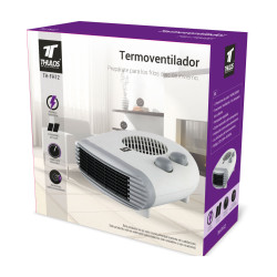 TERMOVENTILADOR ELECTRICO THULOS TH - FH12 1000W 2000W