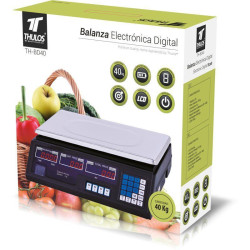 BASCULA COCINA DIGITAL THULOS TH - BD40 CARGA