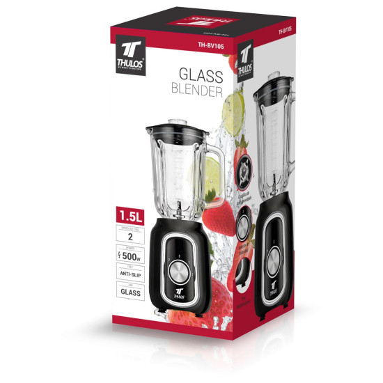 BATIDORA VASO THULOS TH - BV105 500W 1.5L Batidoras BATIDORA VASO THULOS TH - BV105 500W 1.5L Batidoras