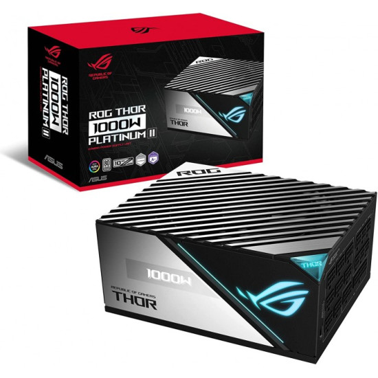 FUENTE ALIMENTACION ASUS ROG - THOR - 1000P2 - GAMING 1000W 80 Fuentes de alimentación