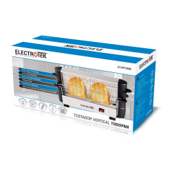 TOSTADORA THULOS ET - TPT7500 750W 4 REBANADAS