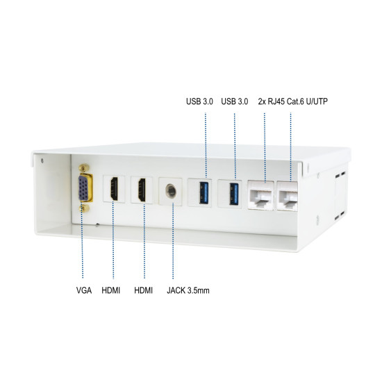 CAJA CONEXIONES MULTIMEDIA MULTIMEDIA EWENT EW1555 Dockings y hubs CAJA CONEXIONES MULTIMEDIA MULTIMEDIA EWENT EW1555 Dockings y hubs