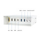 CAJA CONEXIONES MULTIMEDIA MULTIMEDIA EWENT EW1555 Dockings y hubs CAJA CONEXIONES MULTIMEDIA MULTIMEDIA EWENT EW1555 Dockings y hubs