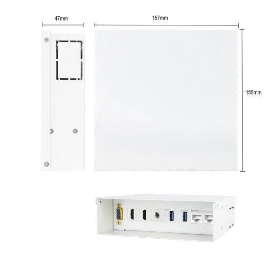 CAJA CONEXIONES MULTIMEDIA MULTIMEDIA EWENT EW1555 Dockings y hubs CAJA CONEXIONES MULTIMEDIA MULTIMEDIA EWENT EW1555 Dockings y hubs