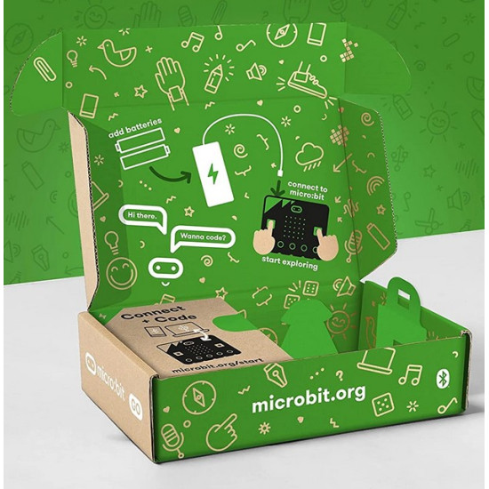 KIT MICRO:BIT GO V2.2 CON PLACA Robotica
