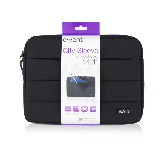 MALETIN EWENT EW2521 PORTATIL 14.1 PULGADAS NEGRO Maletines mochilas y fundas MALETIN EWENT EW2521 PORTATIL 14.1 PULGADAS NEGRO Maletines mochilas y fundas