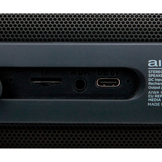 ALTAVOZ PORTATIL AIWA BST - 650 NEGRO 20W Altavoces ALTAVOZ PORTATIL AIWA BST - 650 NEGRO 20W Altavoces