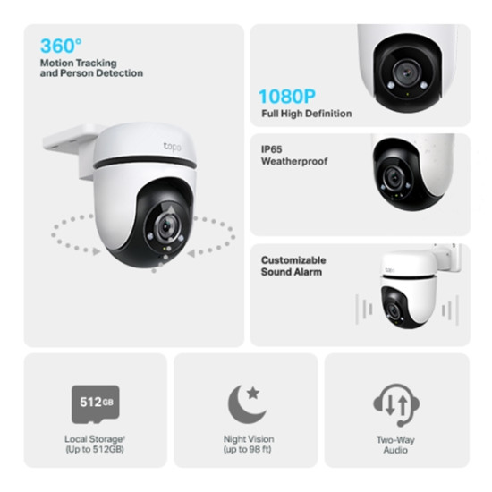CAMARA WIFI TP - LINK TAPO C500 FULL Cámaras ip