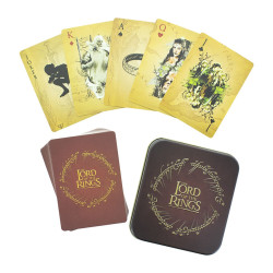 BARAJA CARTAS EN CAJA METÁLICA PALADONE