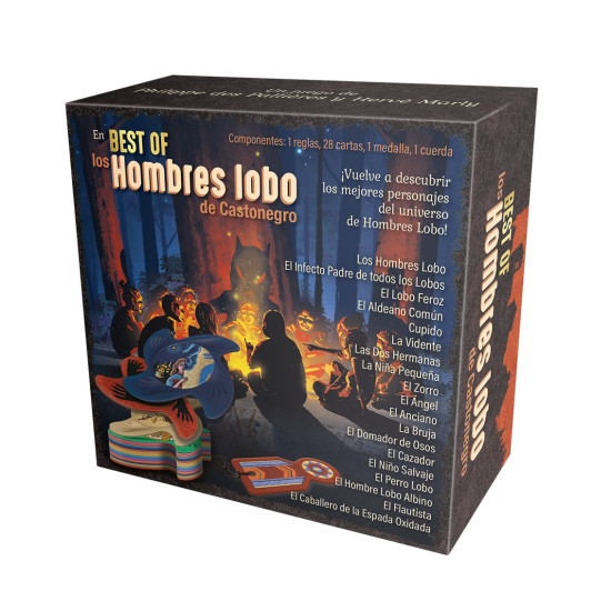 JUEGO MESA LOS HOMBRES LOBO CASTRONEGRO Juegos de mesa