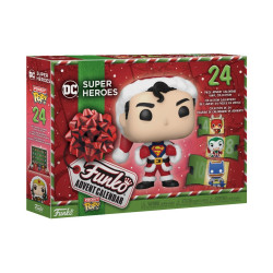 CALENDARIO ADVIENTO FUNKO DC COMICS NAVIDEÑO