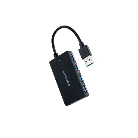HUB USB 3.0 NANOCABLE CON 4 Hubs