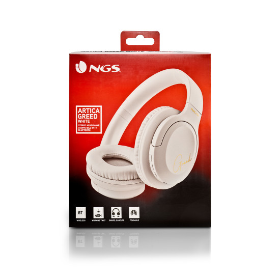 AURICULARES INALAMBRICOS NGS ARTICA GREED BLANCO Auriculares