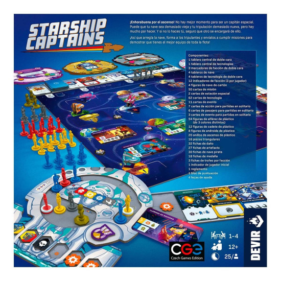 JUEGO MESA STARSHIP CAPTAINS Juegos de mesa JUEGO MESA STARSHIP CAPTAINS Juegos de mesa