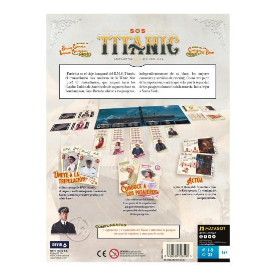 JUEGO MESA SOS TITANIC Juegos de mesa JUEGO MESA SOS TITANIC Juegos de mesa