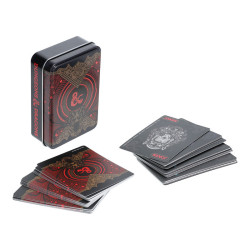 BARAJA CARTAS CAJA METÁLICA PALADONE DUNGEONS