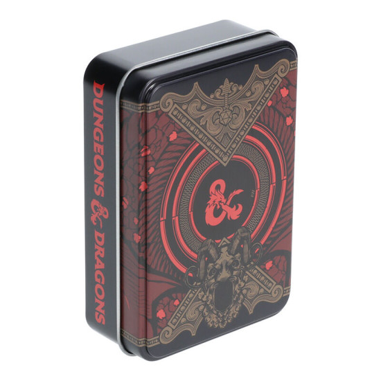 BARAJA CARTAS CAJA METÁLICA PALADONE DUNGEONS Cartas coleccionables BARAJA CARTAS CAJA METÁLICA PALADONE DUNGEONS Cartas coleccionables