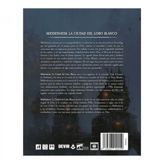 LIBRO SUPLEMENTO DEVIR MIDDENHEIM LA CIUDAD Juegos de mesa LIBRO SUPLEMENTO DEVIR MIDDENHEIM LA CIUDAD Juegos de mesa