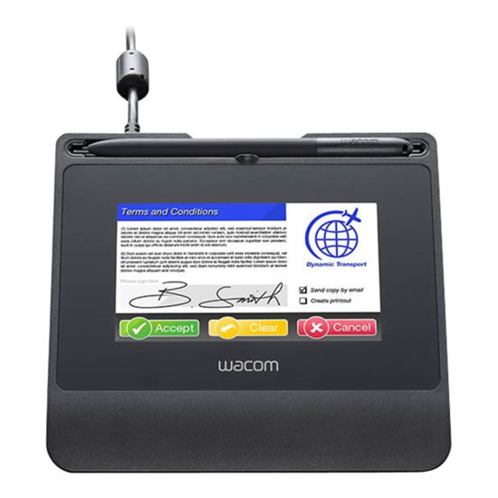 DIGITALIZADOR FIRMA WACOM STU - 540 5PULGADAS Tabletas digitalizadoras