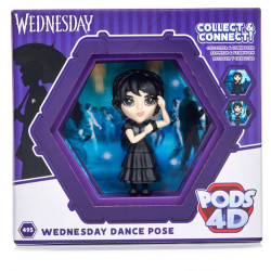 FIGURAS 4D PODS WEDNESDAY 6 UNIDADES