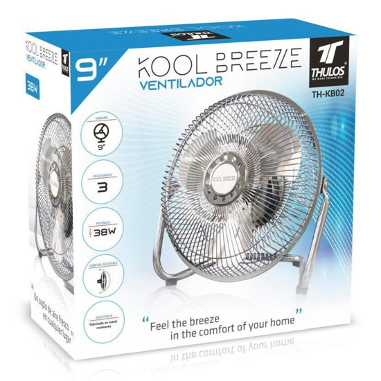 VENTILADOR ALTA VELOCIDAD THULOS TH - KB02 22CM Ventiladores VENTILADOR ALTA VELOCIDAD THULOS TH - KB02 22CM Ventiladores
