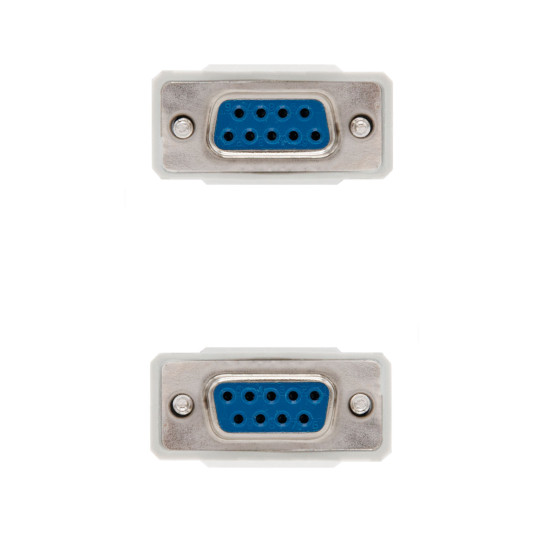 CABLE RS232 DB9 NANOCABLE 1.8M HEMBRA - HEMBRA Cables audio vídeo CABLE RS232 DB9 NANOCABLE 1.8M HEMBRA - HEMBRA Cables audio vídeo