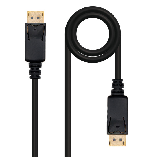 CABLE DISPLAYPORT NANOCABLE 1M MACHO - MACHO NEGRO Cables audio vídeo CABLE DISPLAYPORT NANOCABLE 1M MACHO - MACHO NEGRO Cables audio vídeo