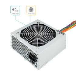 FUENTE ALIMENTACION TOOQ TQEP - 500SSE - O ATX 500W