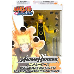 FIGURA BANDAI NARUTO SHIPUDDEN ANIME HEROES