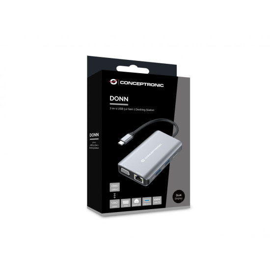 DOCKING STATION CONCEPTRONIC DONN21G 7 EN Dockings y hubs DOCKING STATION CONCEPTRONIC DONN21G 7 EN Dockings y hubs