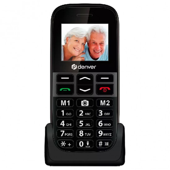 TELEFONO MOVIL DENVER BAS - 18500 1.77PULGADAS SMS Teléfonos móviles