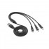 CABLE TRIPLE QCHARX NAPOLI USB A