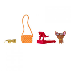 MUÑECA BARBIE EXTRA MATTEL CONJUNTO ESTAMPADO