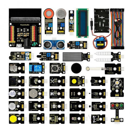 KIT SENSORES INTELIGENTES MICRO:BIT 37 EN Robotica