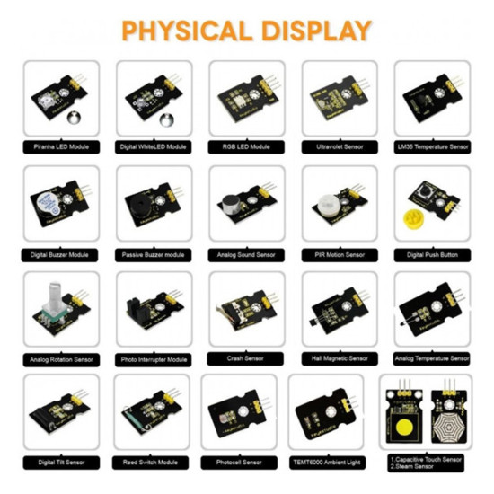 KIT SENSORES INTELIGENTES MICRO:BIT 37 EN Robotica KIT SENSORES INTELIGENTES MICRO:BIT 37 EN Robotica