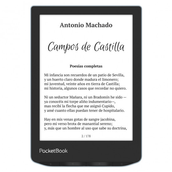 LIBRO ELECTRONICO EBOOK POCKETBOOK VERSE 6PULGADAS Ebooks