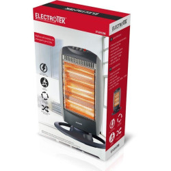 ESTUFA ELECTRICA THULOS ET - EH1206 400W 800W