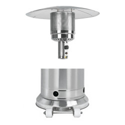 ESTUFA EXTERIOR THULOS TH - EXT10 ACERO INOXIDABLE