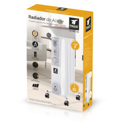 RADIADOR ACEITE THULOS TH - RAC702 1500W