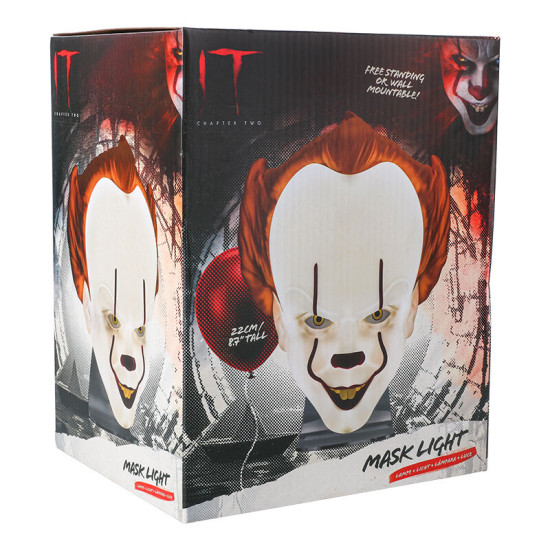LÁMPARA PALADONE IT PENNYWISE MÁSCARA 24 Lampara merchandising LÁMPARA PALADONE IT PENNYWISE MÁSCARA 24 Lampara merchandising