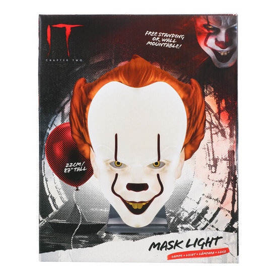LÁMPARA PALADONE IT PENNYWISE MÁSCARA 24 Lampara merchandising LÁMPARA PALADONE IT PENNYWISE MÁSCARA 24 Lampara merchandising