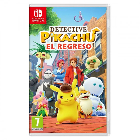 JUEGO NINTENDO SWITCH -  DETECTIVE PIKACHU:EL Juegos nintendo switch