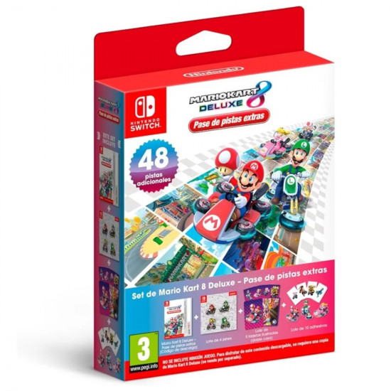 MARIO KART 8 BOOSTER PACK CONTENIDO Juegos nintendo switch