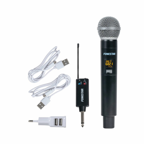 MICROFONO INALAMBRICO FONESTAR IK - 166 Micrófonos MICROFONO INALAMBRICO FONESTAR IK - 166 Micrófonos