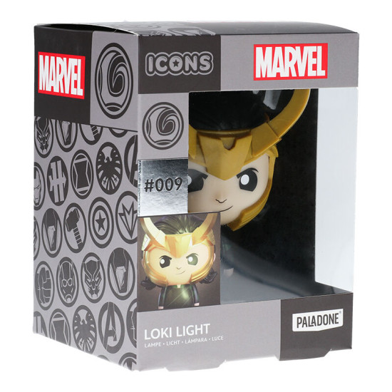 LÁMPARA PADALONE ICON MARVEL AVENGERS LOKI Lampara merchandising