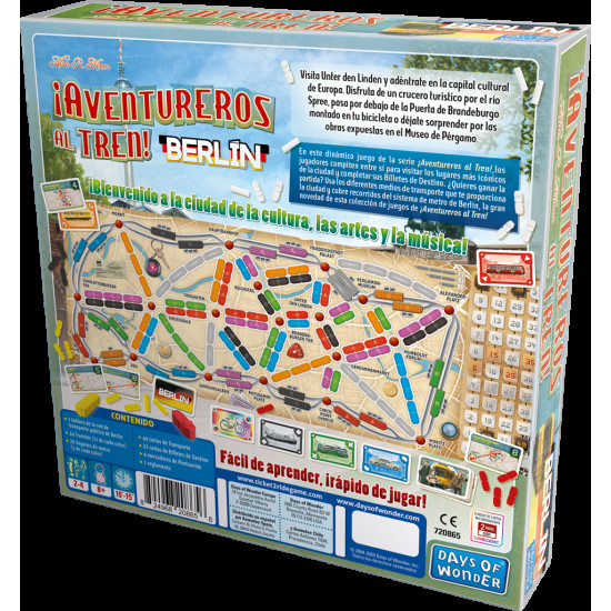 JUEGO MESA ¡AVENTUREROS AL TREN! BERLÍN Juegos de mesa JUEGO MESA ¡AVENTUREROS AL TREN! BERLÍN Juegos de mesa